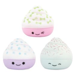 KEYCRAFT - JOUET SENSORIEL EN FORME DE CUPCAKE SQUISHY MOELLEUX ASST